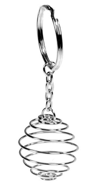 Key Chain - Spiral Cage