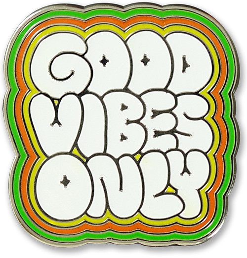 Enamel Pin - Good Vibes Only Enamel Pin - Good Vibes Only