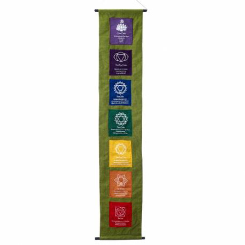 Banner - Chakra w/ Olive Background Banner - Chakra w/ Olive Background