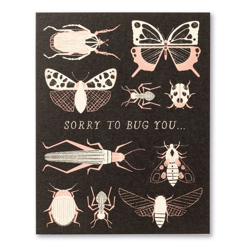 Thank You - Sorry to Bug You... Thank You - Sorry to Bug You...