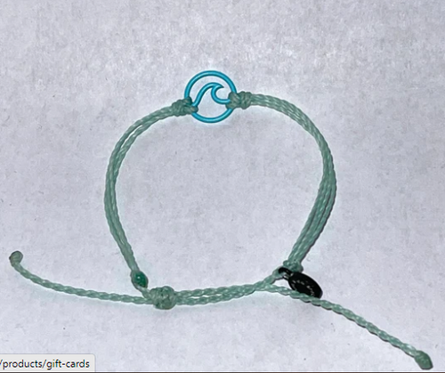 Bracelet/Pura Vida - Wave/Aqua/Winterfresh Bracelet/Pura Vida - Wave/Aqua/Winterfresh