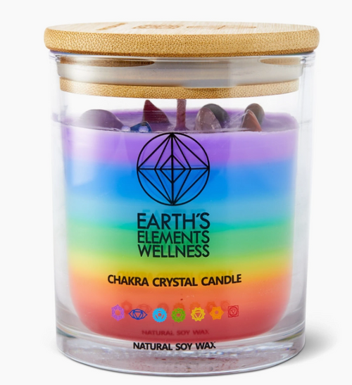 Candle - Chakra w/ Gemstones Candle - Chakra w/ Gemstones