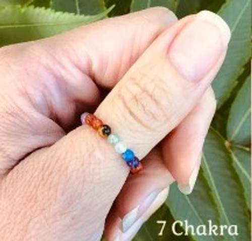 Ring/Gemstone Stretch - Chakra Ring/Gemstone Stretch - Chakra