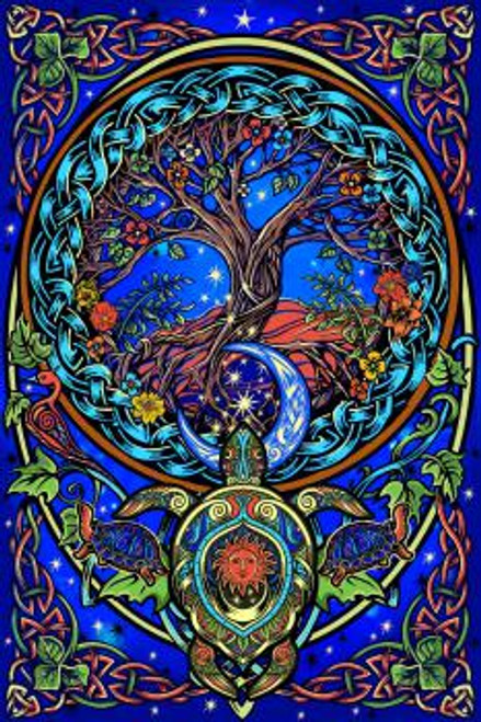 Tapestry - Tree of Life/Tortoise - 3D Tapestry - Tree of Life/Tortoise - 3D