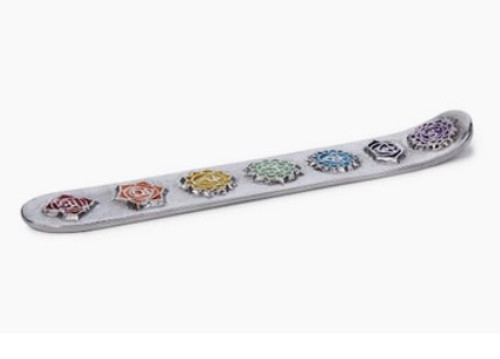 Incense Holder - Chakra/Enameled Incense Holder - Chakra/Enameled