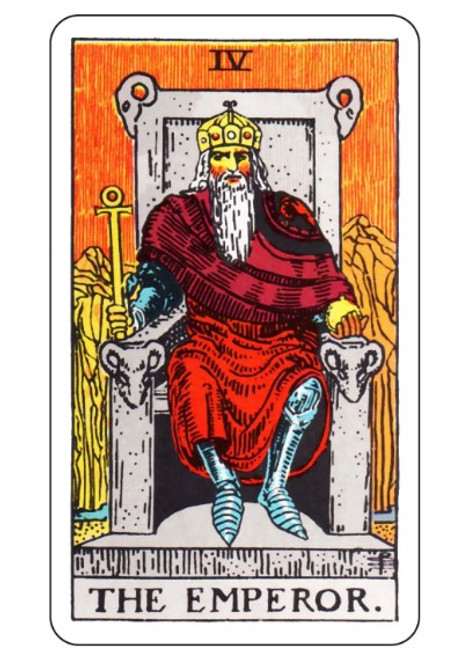 Sticker - Tarot/The Emperor Sticker - Tarot/The Emperor