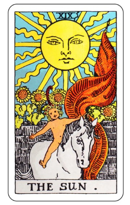 Sticker - Tarot/The Sun Sticker - Tarot/The Sun