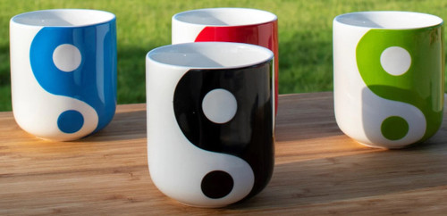 Cup - Yin Yang/Red Cup - Yin Yang/Red