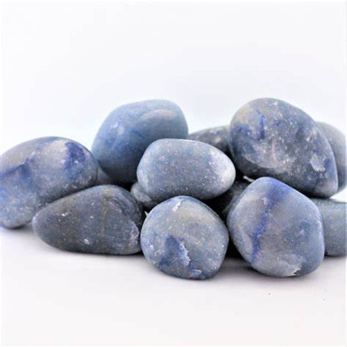 $6 Gemstone - Blue Quartz