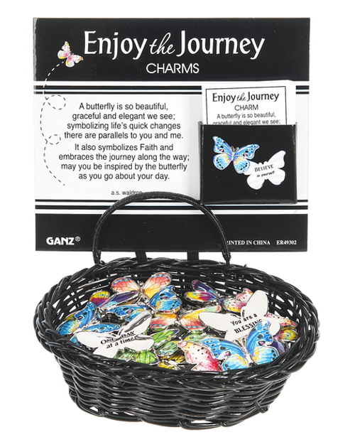 Token - Butterfly/Enjoy the Journey with a Saying