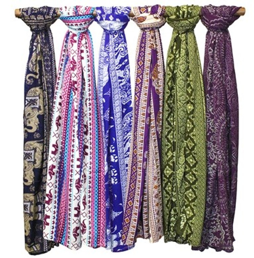 Scarf - Elephants Scarf - Elephants