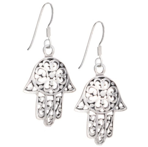 Sale Earrings - Fatima Hand w/ Hearts