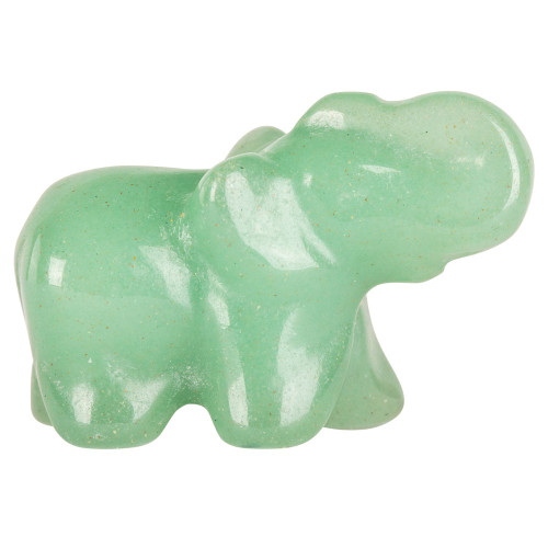 Mini Elephant - Green Aventurine