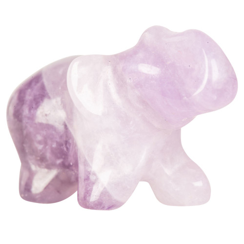 Mini Elephant - Amethyst