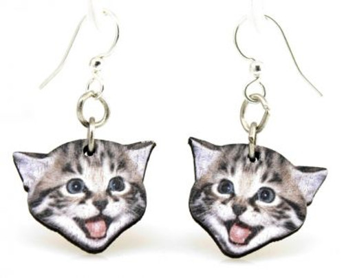Earrings - Playful Kitten Earrings - Playful Kitten