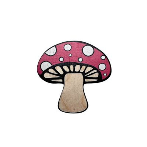 Magnet/Wooden - Mushroom Magnet/Wooden - Mushroom