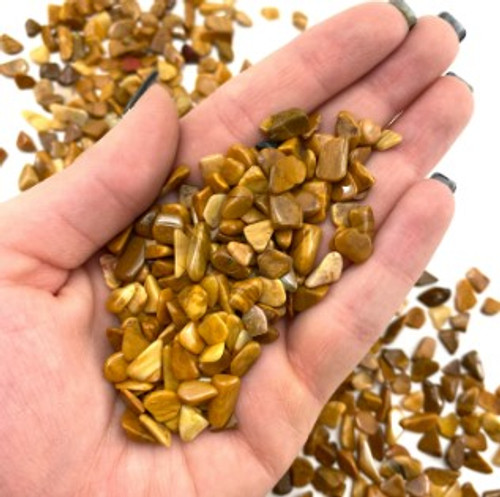 Mini Jar - Yellow Jasper Crystal Chips Mini Jar - Yellow Jasper Crystal Chips