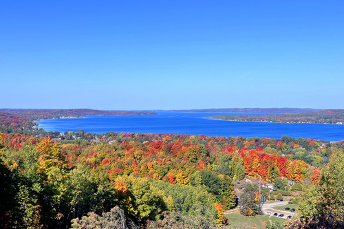 Postcard - Fall Colors over Avalanche