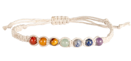 Bracelet/Hemp - Chakra Bracelet/Hemp - Chakra