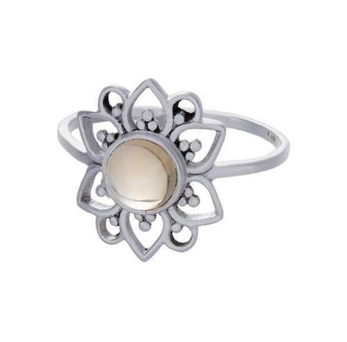Sale Ring - Flower/Citrine