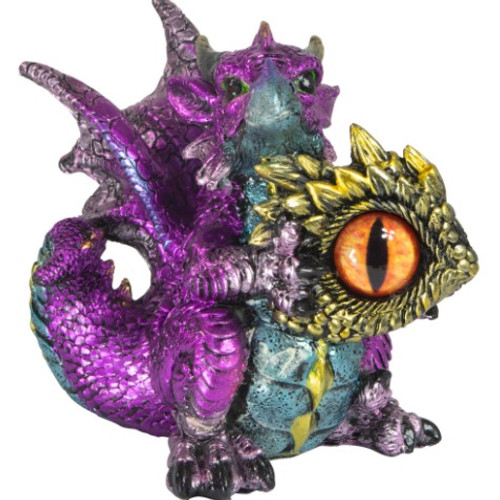 Dragon - Baby Purple Dragon w/ Dragon Eye Dragon - Baby Purple Dragon w/ Dragon Eye