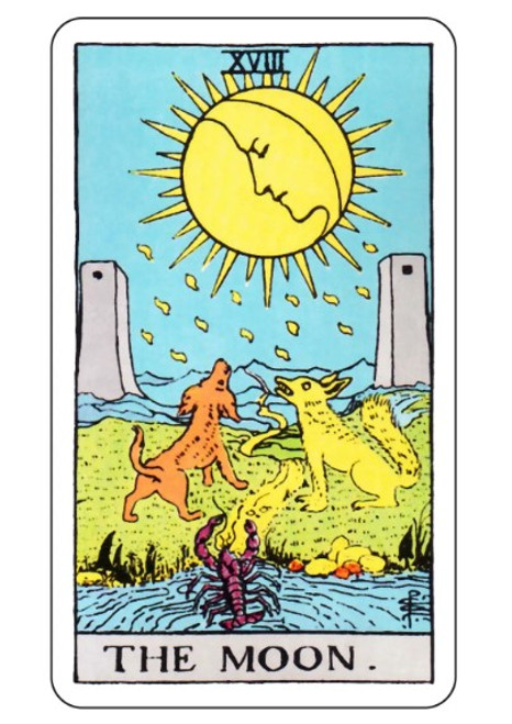 Sticker - Tarot/The Moon