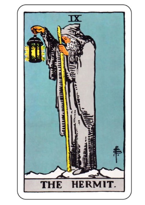 Sticker - Tarot/The Hermit