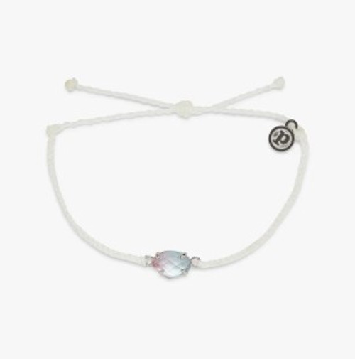 Bracelet/Pura Vida - Rainbow Quartz/White Bracelet/Pura Vida - Rainbow Quartz/White
