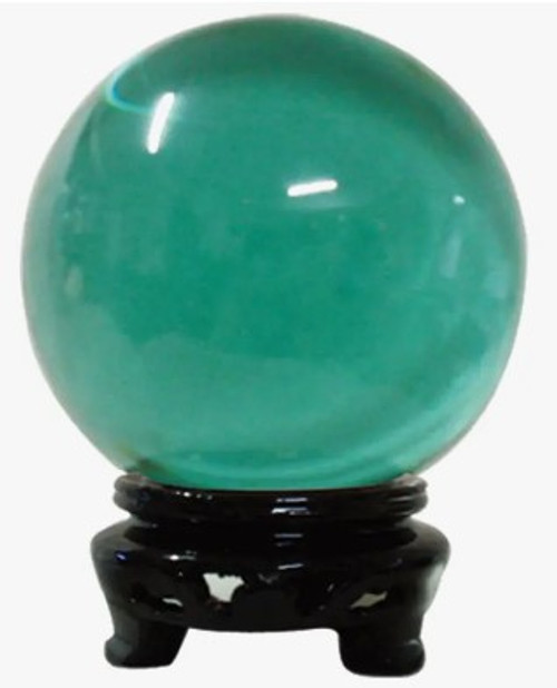 Crystal Ball - Green/1.5"