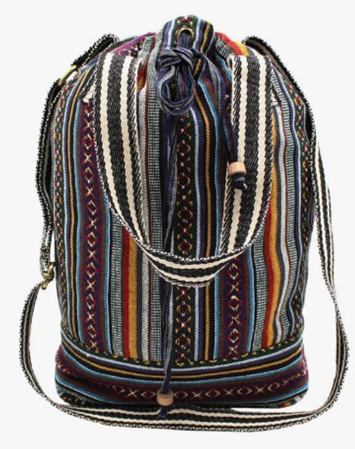 Sling Purse - Boho Jacquard/Brown