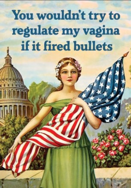 Magnet - You wouldn't try to regulate my vagina...
