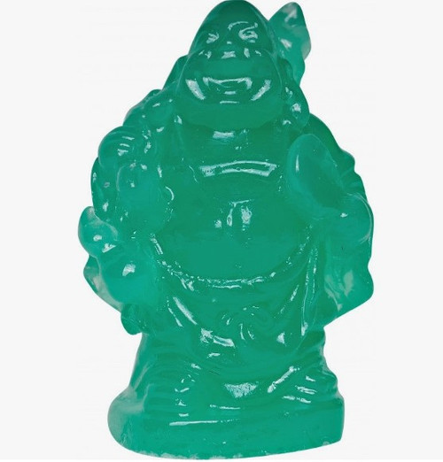Buddha w/ Fan - Green Buddha w/ Fan - Green