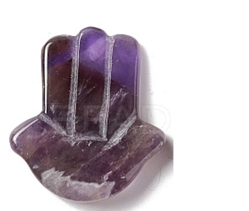 Hamsa Hand - Amethyst Hamsa Hand - Amethyst