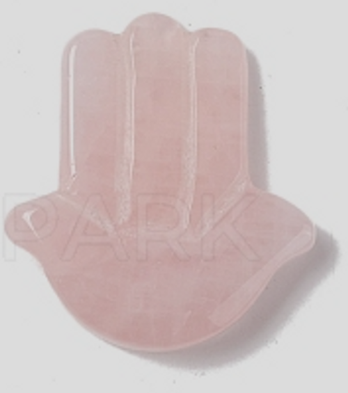 Hamsa Hand - Rose Quartz Hamsa Hand - Rose Quartz