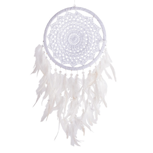 Dreamcatcher - Single Crochet White Dreamcatcher - Single Crochet White