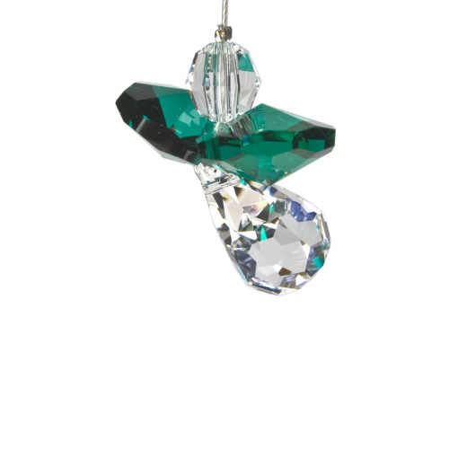 Crystal Guardian Angel - Emerald Crystal Guardian Angel - Emerald