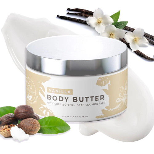 Dead Sea Shea Body Butter - Vanilla Dead Sea Shea Body Butter - Vanilla