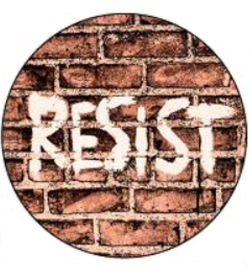 Button Magnet - Resist