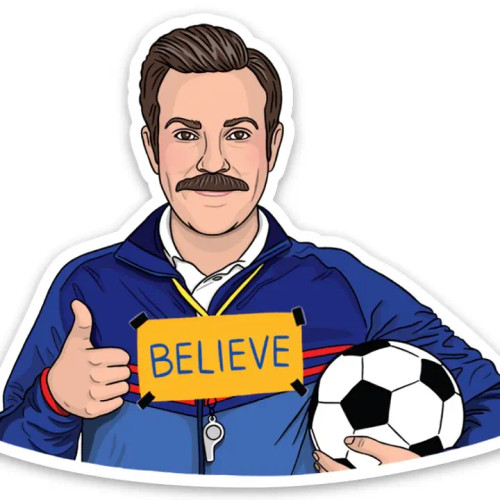 Sticker - Ted Believe