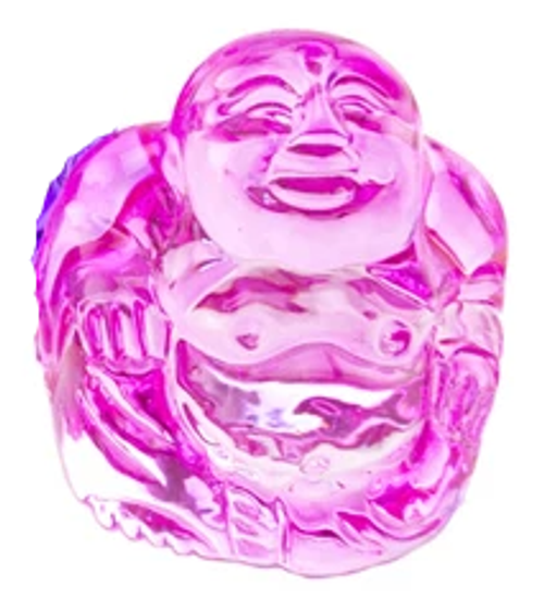 Buddha/Fat - Crystal/Pink