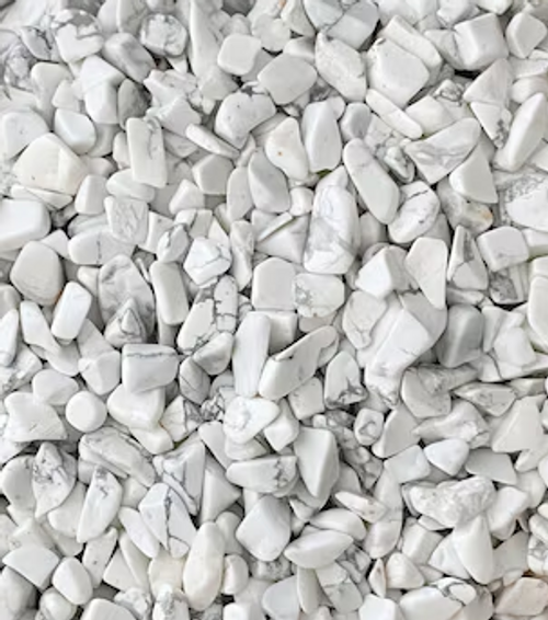 $1 Gemstone - White Howlite