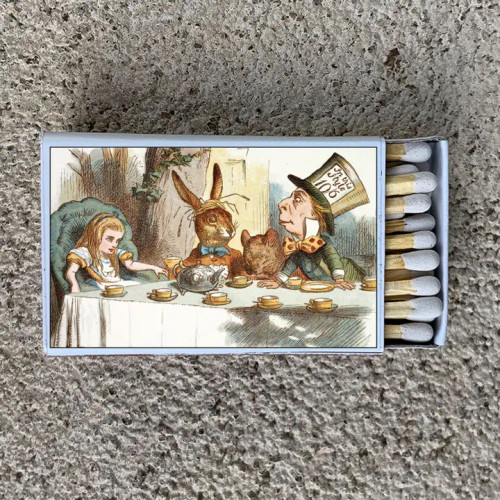 Matches - Alice in Wonderland/Tea Party