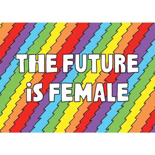 Postcard - The Future is Female