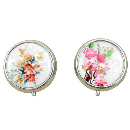 Pill Box - Floral Pill Box - Floral