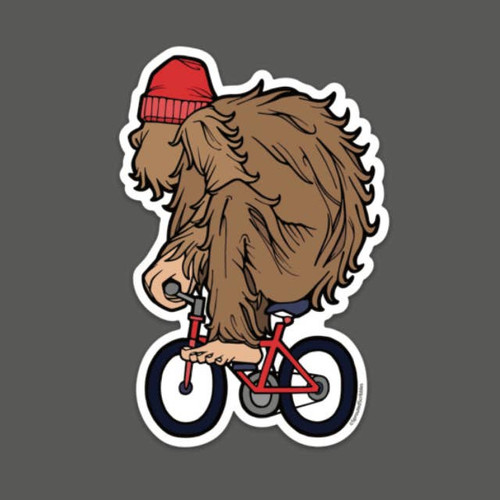 Sticker - Yeti Biker