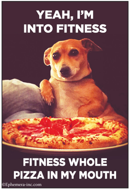 Magnet - Fitness Pizza