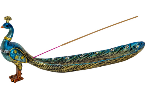 Incense Holder - Peacock