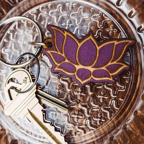 Key Chain - Lotus