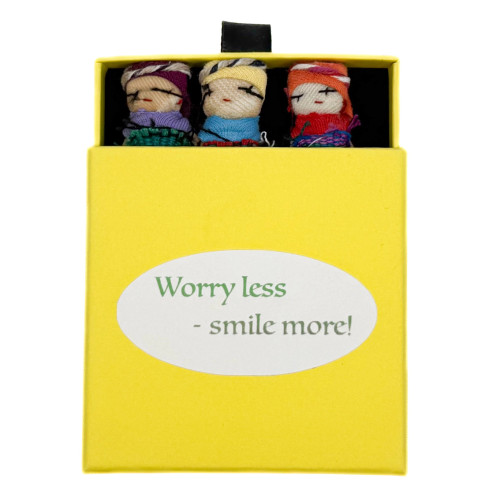 Worry Doll Set/Yellow