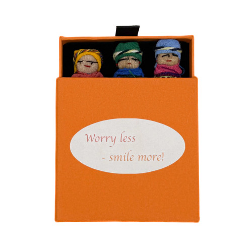 Worry Doll Set/Orange